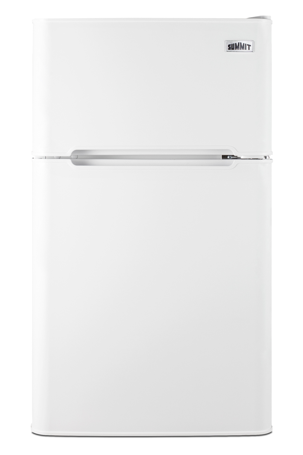 ENERGY STAR certified counter height 2-door refrigerator-freezer in white